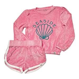 Love & Grow Seaside Embroidered Terry Set Size 7